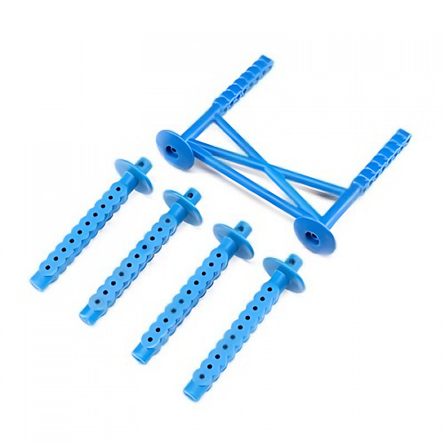 �˾���ũ LOS241051 [TEAM LOSI] Rear Body Support and Body Posts, Blue: LMT