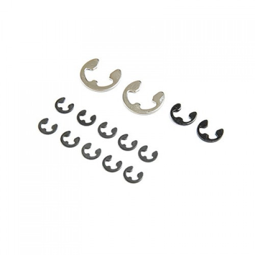 �˾���ũ LOS246005 [TEAM LOSI] E-Clip and C-Clip Hardware (20): LMT