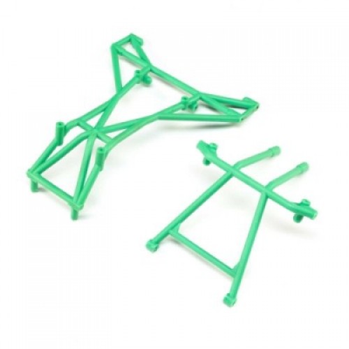 �˾���ũ LOS241041 [TEAM LOSI] Top and Upper Cage Bars, Green: LMT