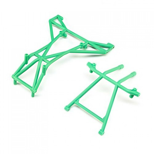 �˾���ũ LOS241041 [TEAM LOSI] Top and Upper Cage Bars, Green: LMT