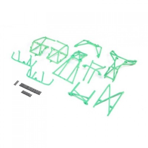 �˾���ũ LOS241027 [TEAM LOSI] Cage Set, Complete, Green: LMT