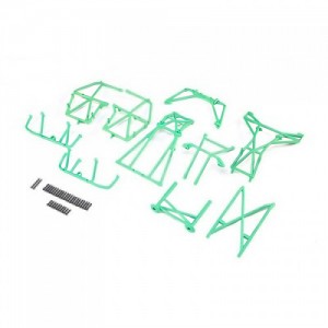 [TEAM LOSI] Cage Set, Complete, Green: LMT