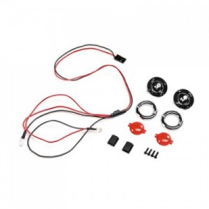[TEAM LOSI] Front LED Headlight Set, Grave Digger: LMT