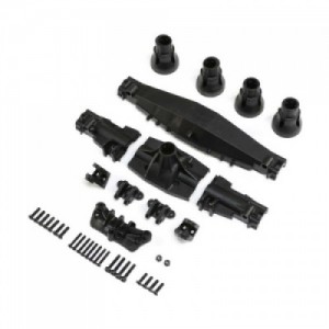 [TEAM LOSI] Axle Housing Set Complete, Rear: LMT