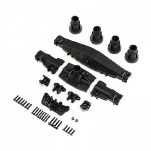 [TEAM LOSI] Axle Housing Set Complete, Rear: LMT