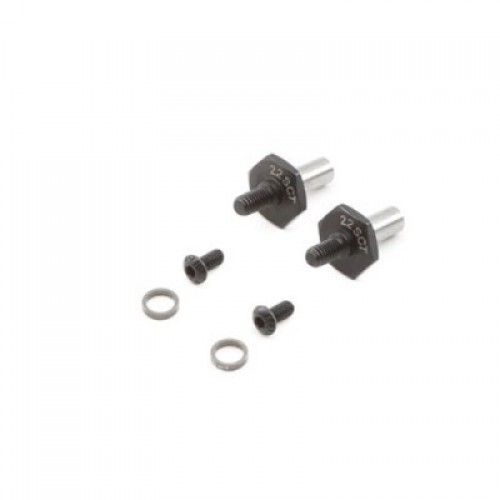 �˾���ũ TLR232061 [TLR Racing] Front Axle Set, 12mm Hex: 22SCT 3.0