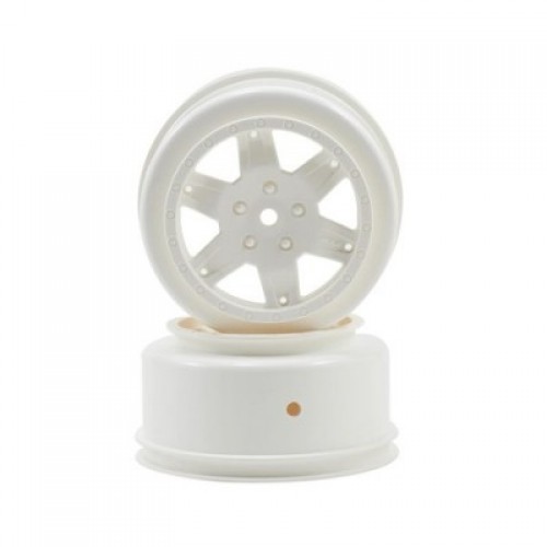�˾���ũ TLR7012 [TLR Racing] Team Losi Racing 12mm Hex Short Course Wheels (White) (2) (22SCT/TEN-SCTE)