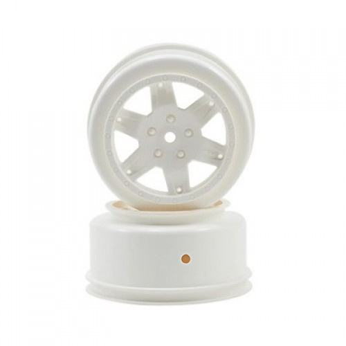 �˾���ũ TLR7012 [TLR Racing] Team Losi Racing 12mm Hex Short Course Wheels (White) (2) (22SCT/TEN-SCTE)