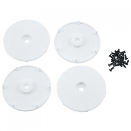 �˾���ũ TLR43007 [TLR Racing] Team Losi Racing Wheel Disk w/Screws (4) (White)