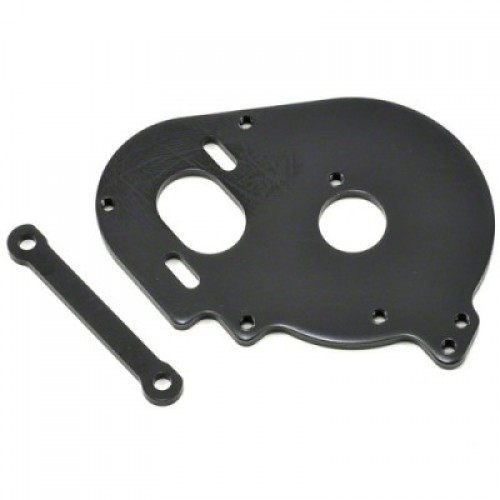 �˾���ũ LOSA2944 [TEAM LOSI] Motor Plate & Front Pin Brace(XXX-SCT/XXX-SCB,XXX-SCT)
