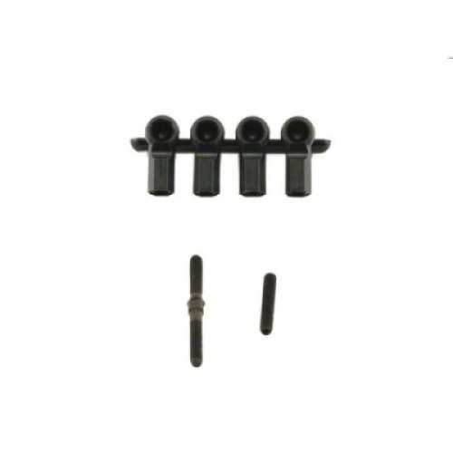 �˾���ũ LOSA1615 [TEAM LOSI] Short Ball Cups & Threaded Rod (4) (XXX-SCT/XXX-SCB/XXX-T/Speed-NT)