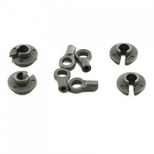 [TEAM LOSI] Team Losi Shock Ends & Cups (4) Comp RockCrawler,XXX-SCT,XXX-SCB