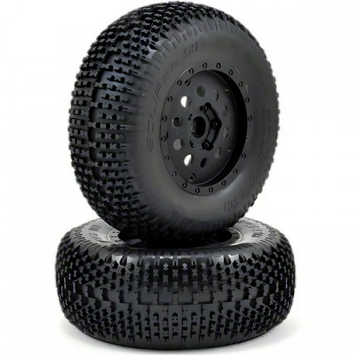 �˾���ũ LOS43004 [TEAM LOSI] Premount Eclipse Tire/Wheel Front (2): XXX-SCT
