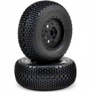 [TEAM LOSI] Premount Eclipse Tire/Wheel Front (2): XXX-SCT