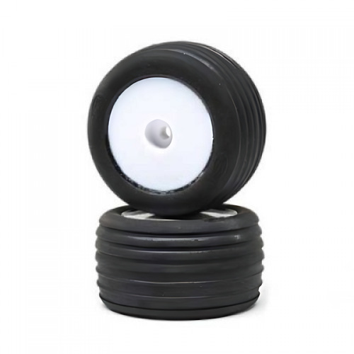 �˾���ũ LOS41014 [TEAM LOSI] Directional Tires, FR, Mntd, Wht (2): Mini-T 2.0