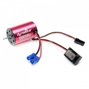 [DYNAMITE] Brushless Motor/ESC 2-in-1 Combo, 6000Kv: Mini-T 2.0 (1/18����)