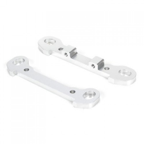 �˾���ũ LOS254029 [TEAM LOSI] Rear Hinge Pin Braces, Aluminum, Silver(2): Monster Truck XL