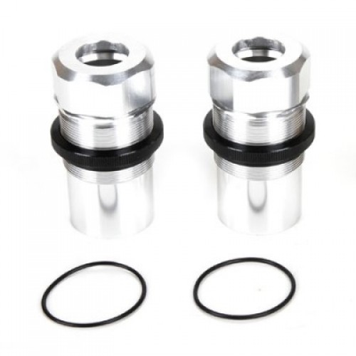 �˾���ũ LOS253019 [TEAM LOSI] Fr/Rr Shock Body, Cap, AL, Slvr(2): (Monster Truck XL)