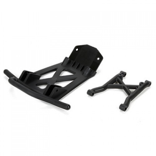�˾���ũ LOS251039 [TEAM LOSI] Front Bumper Brace, Bumper/Skid Plate: Monster Truck XL
