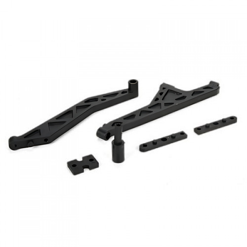 �˾���ũ LOS251037 [TEAM LOSI] FR/RR Chassis Brace & CNTR Diff Spcr: Monster Truck XL