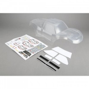 [TEAM LOSI] Body, Clear with Sticker Set: Monster Truck XL �ٵ� (�̵���)