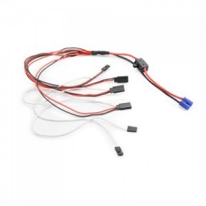 [TEAM LOSI] On/Off Swtich and Wiring Harness: Monster Truck XL