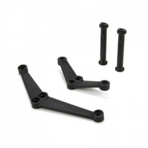 [TEAM LOSI] Chassis Stiffener, F/R: 6IX