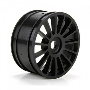[TEAM LOSI] Wheel, Black (2):�ƿ�� R8 ������