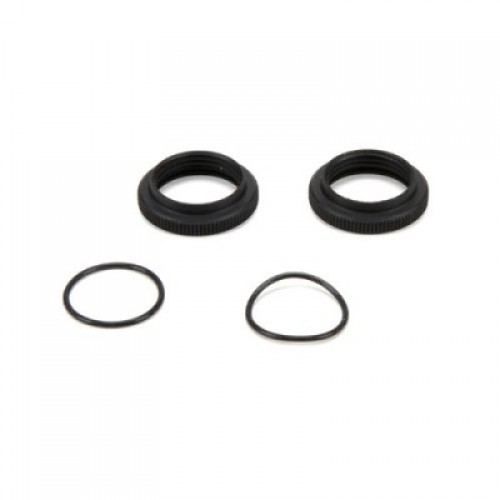 �˾���ũ LOS253017 [TEAM LOSI] Shock Adjustment Nut (2): �ƿ�� R8 ������ ��Ʈ