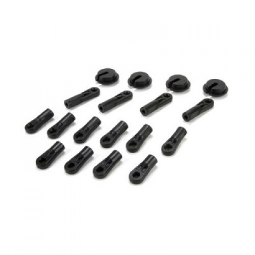 �˾���ũ LOS253011 [TEAM LOSI] Rod Ends, Shock Ends & Spring Cups:�ƿ�� R8 �ε�ص� ��ص�,��������