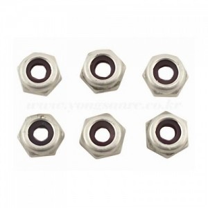 [TEAM LOSI] 8-32 LOCK NUTS, ALUM - 8-32 �˷�̴� �� ��Ʈ 6������ (��ġ������)