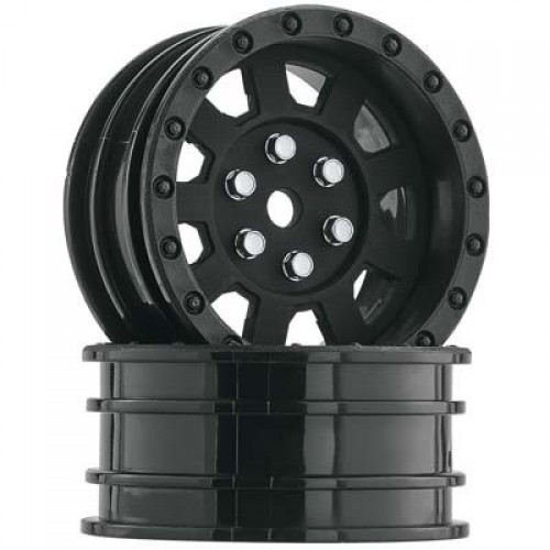 �˾���ũ DTXC3855 [DURATRAX] Duratrax Crawler Wheel 1.9 Black (2)