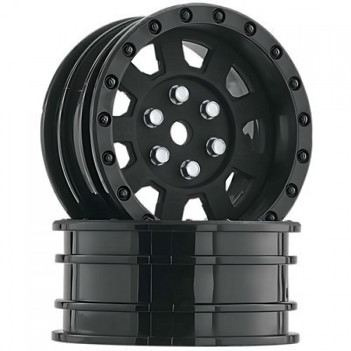 �˾���ũ DTXC3855 [DURATRAX] Duratrax Crawler Wheel 1.9 Black (2)
