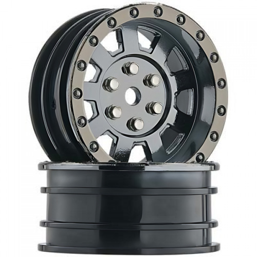 [�˾���ũ] DTXC3856 [DURATRAX] Duratrax Crawler Wheel 1.9 Black Chrome (2) ��ũ��︵/Ʈ���̾� ��