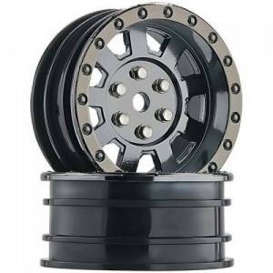 [DURATRAX] Duratrax Crawler Wheel 1.9 Black Chrome (2) ��ũ��︵/Ʈ���̾� ��
