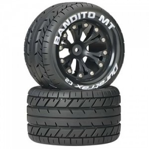 [DURATRAX] Duratrax Bandito MT 2.8 2WD Mounted Rear C2 Black (2)
