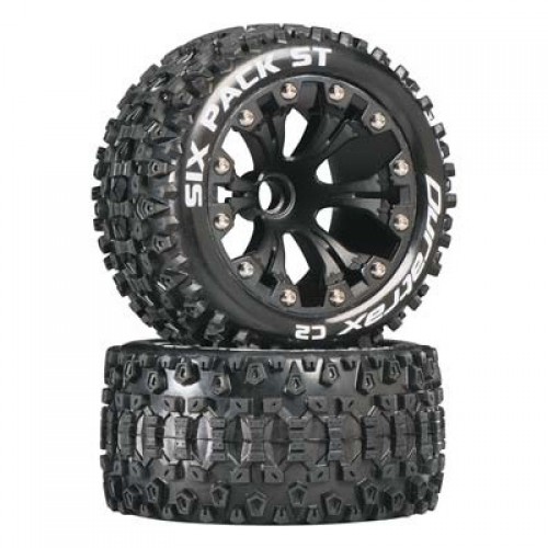 [�˾���ũ] DTXC3558 [DURATRAX] Duratrax Six Pack ST 2.8 2WD Mounted Front C2 Black (2)