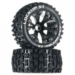 [DURATRAX] Duratrax Lockup ST 2.8 2WD Mounted Front Black (2)