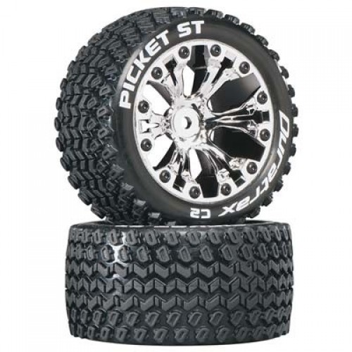 �˾���ũ DTXC3551 [DURATRAX] Duratrax Picket ST 2.8 2WD Mounted 1/2 Offset Chrm (2