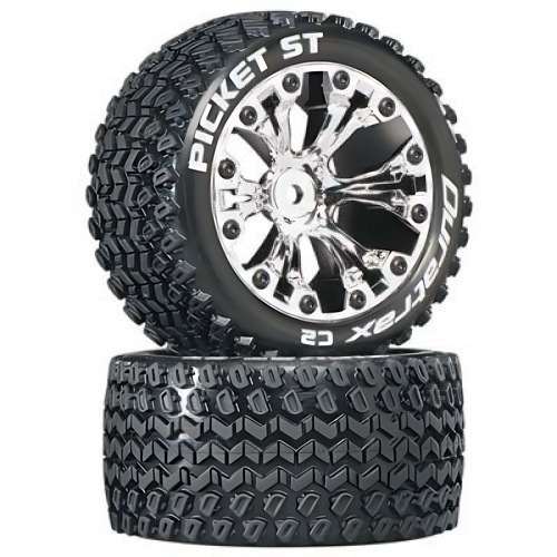 �˾���ũ DTXC3551 [DURATRAX] Duratrax Picket ST 2.8 2WD Mounted 1/2 Offset Chrm (2