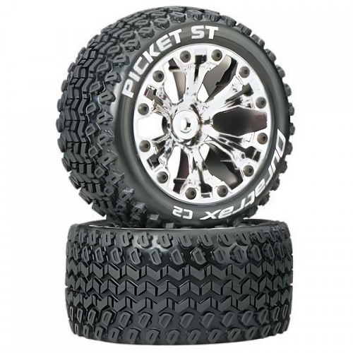 �˾���ũ DTXC3549 [DURATRAX] Duratrax Picket ST 2.8 2WD Mounted Rear C2 Chrome (2)