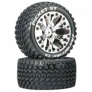 [DURATRAX] Duratrax Picket ST 2.8 2WD Mounted Rear C2 Chrome (2)