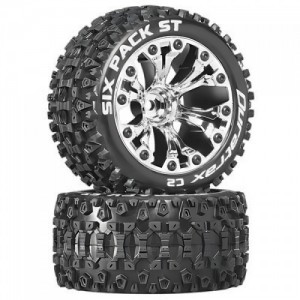 [DURATRAX] Duratrax Six Pack ST 2.8 2WD Mounted 1/2 Offset Chrm(2