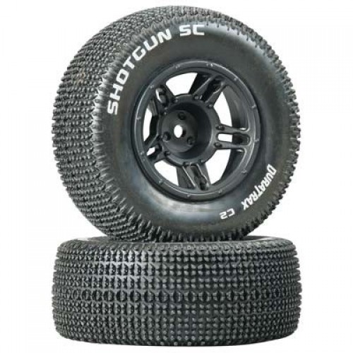 �˾���ũ DTXC3686 [DURATRAX] Duratrax 1/10 Shotgun SC Tire C2 Mounted Front Slash (2