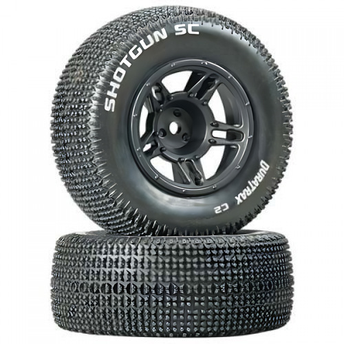 �˾���ũ DTXC3686 [DURATRAX] Duratrax 1/10 Shotgun SC Tire C2 Mounted Front Slash (2