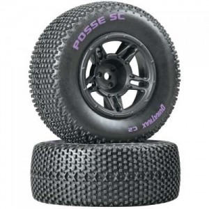 [DURATRAX] Duratrax Posse SC Tire C2 Mounted Front Slash (2)