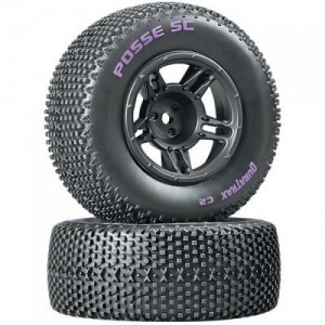 [DURATRAX] Duratrax Posse SC Tire C2 Mounted Front Slash (2)