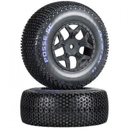 �˾���ũ DTXC3699 [DURATRAX] Duratrax Posse SC Tire C2 Mounted SCTE 4x4 (2)