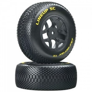 [DURATRAX] Duratrax 1/10 Lineup SC Tire C2 Mounted SCTE 4x4 (2)