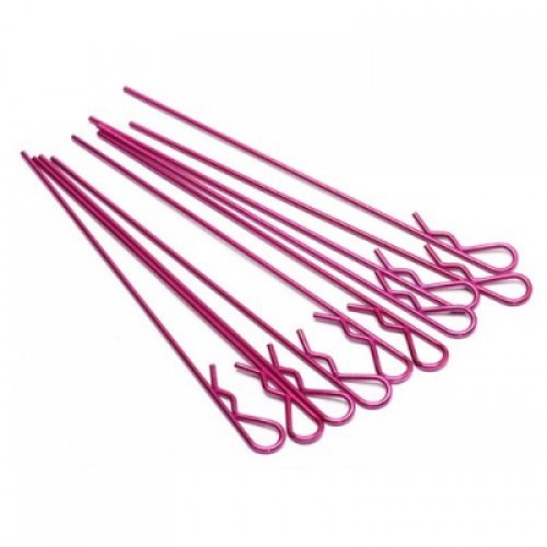 �˾���ũ 59914P [CPV RACING] Purple Long Large-ring Body Clips